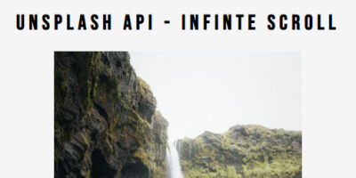 Infinite Scroll Project